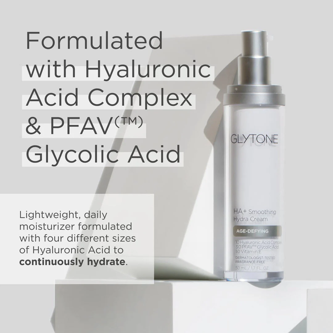 Glytone® Age-Defying HA+ Smoothing Hydra Cream 50ml - Image 3