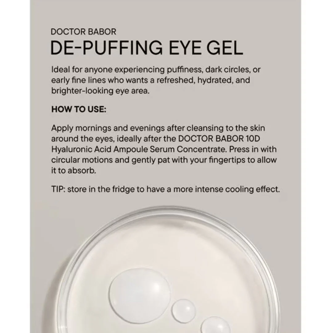 BABOR® Depuffing Eye Gel 0.5 fl oz - Image 2