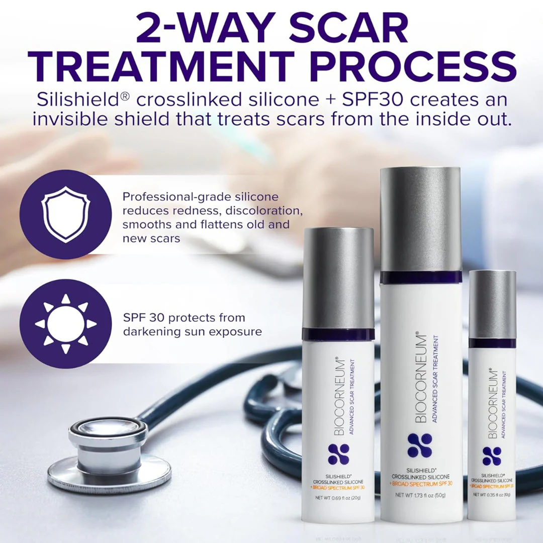 Biocorneum® Advanced Scar Treatment with Silishield® & SPF 30 10g - Image 3