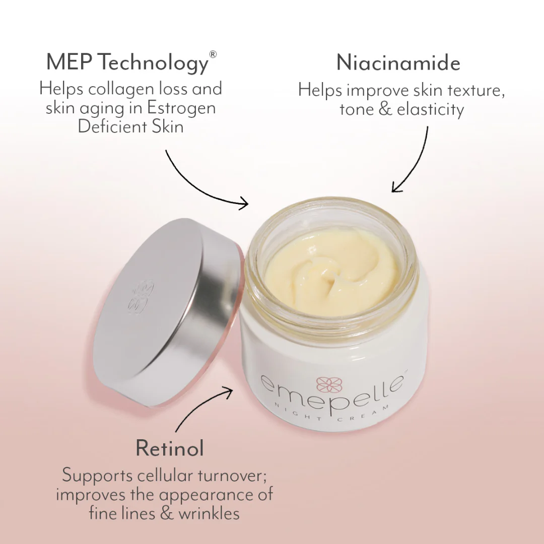 Emepelle® Night Cream 1.7 fl oz - Image 4