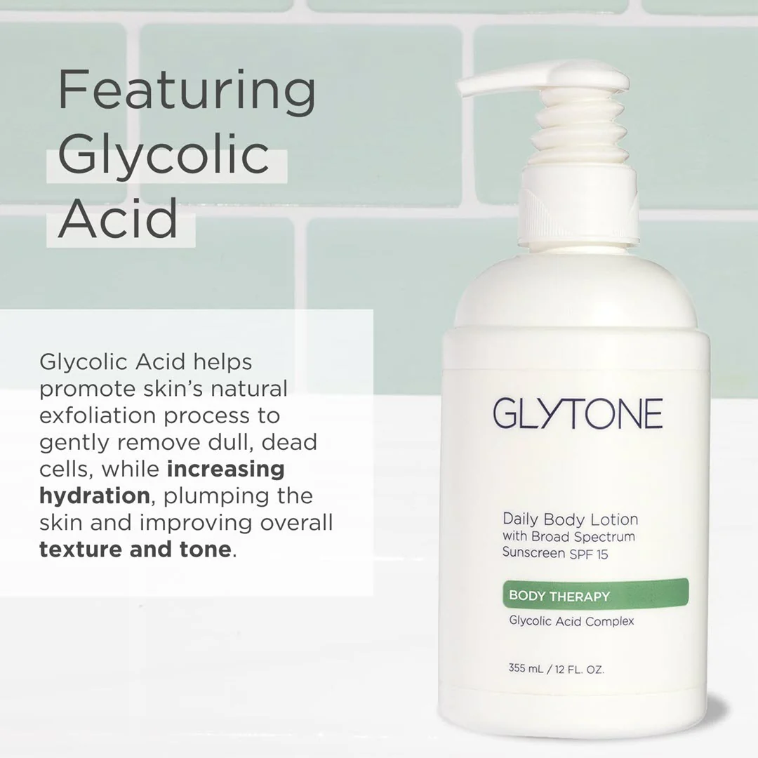 Glytone® Daily Body Lotion Broad Spectrum SPF 15 355ml - Image 3