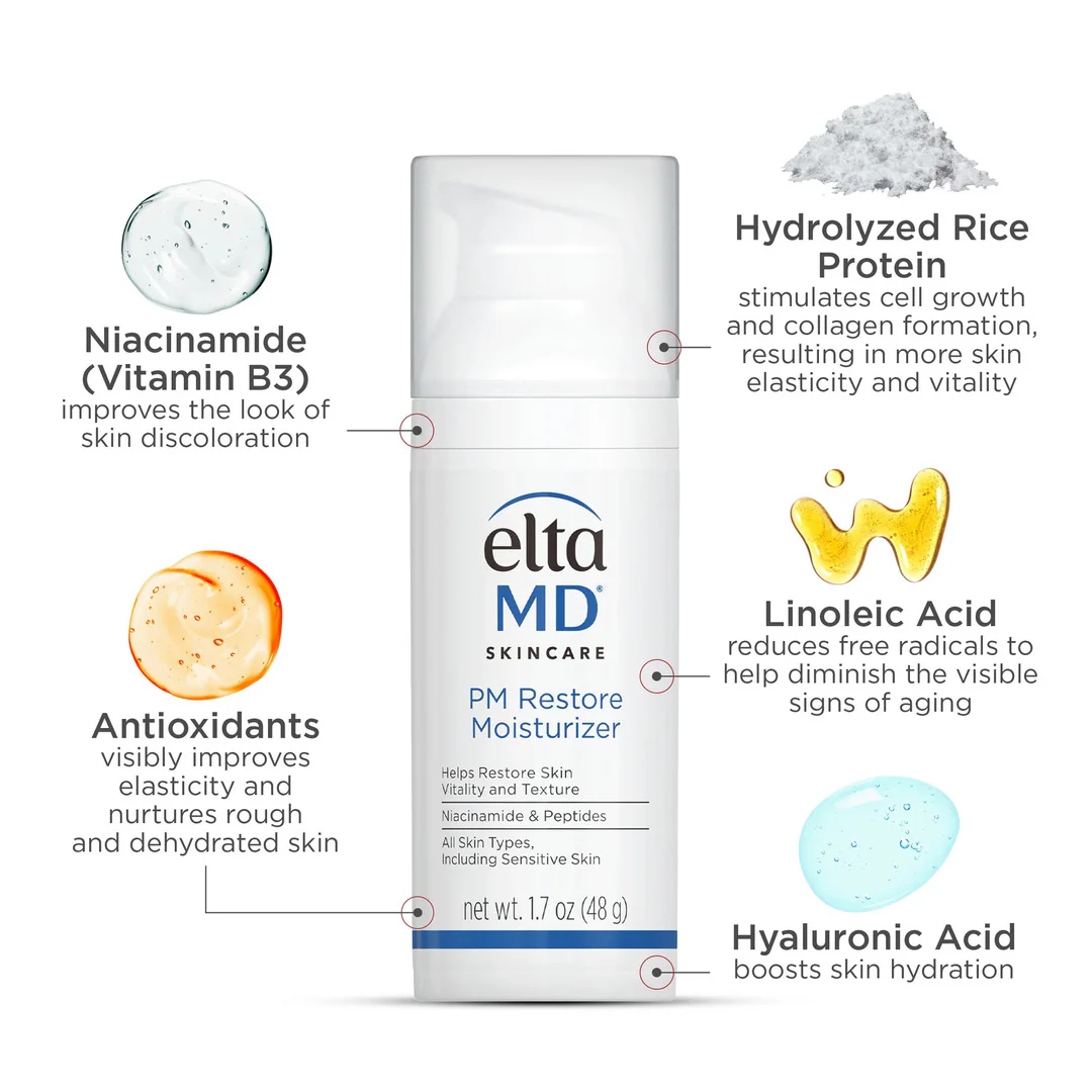 EltaMD® PM Restore Moisturizer 1.7 oz - Image 2