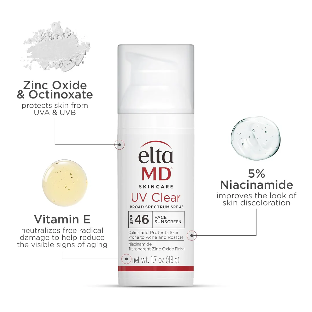 EltaMD UV Clear Broad-Spectrum SPF 46 0.5 oz - Image 3