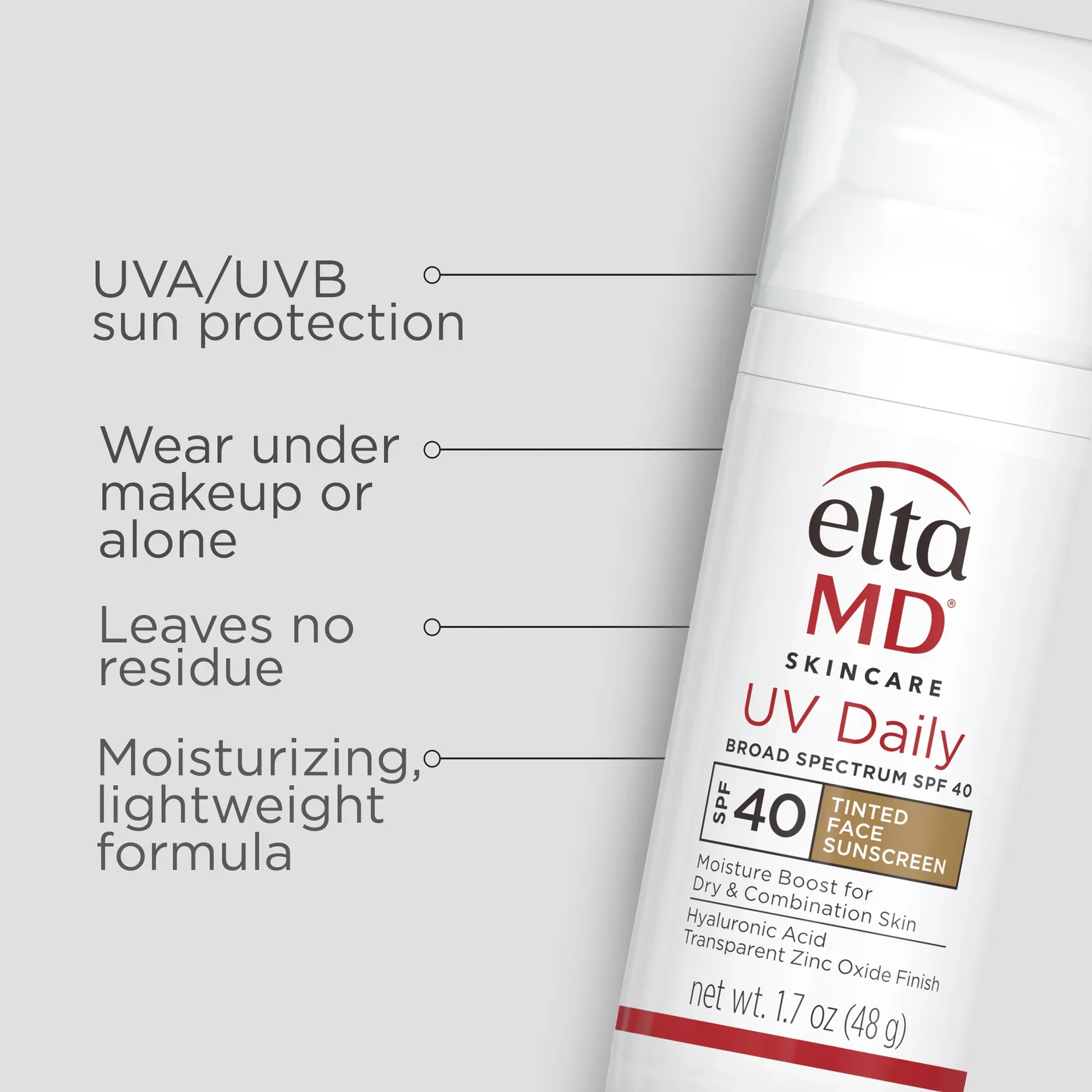 EltaMD® UV DAILY – Tinted Broad-Spectrum SPF 40 1.7 oz - Image 3