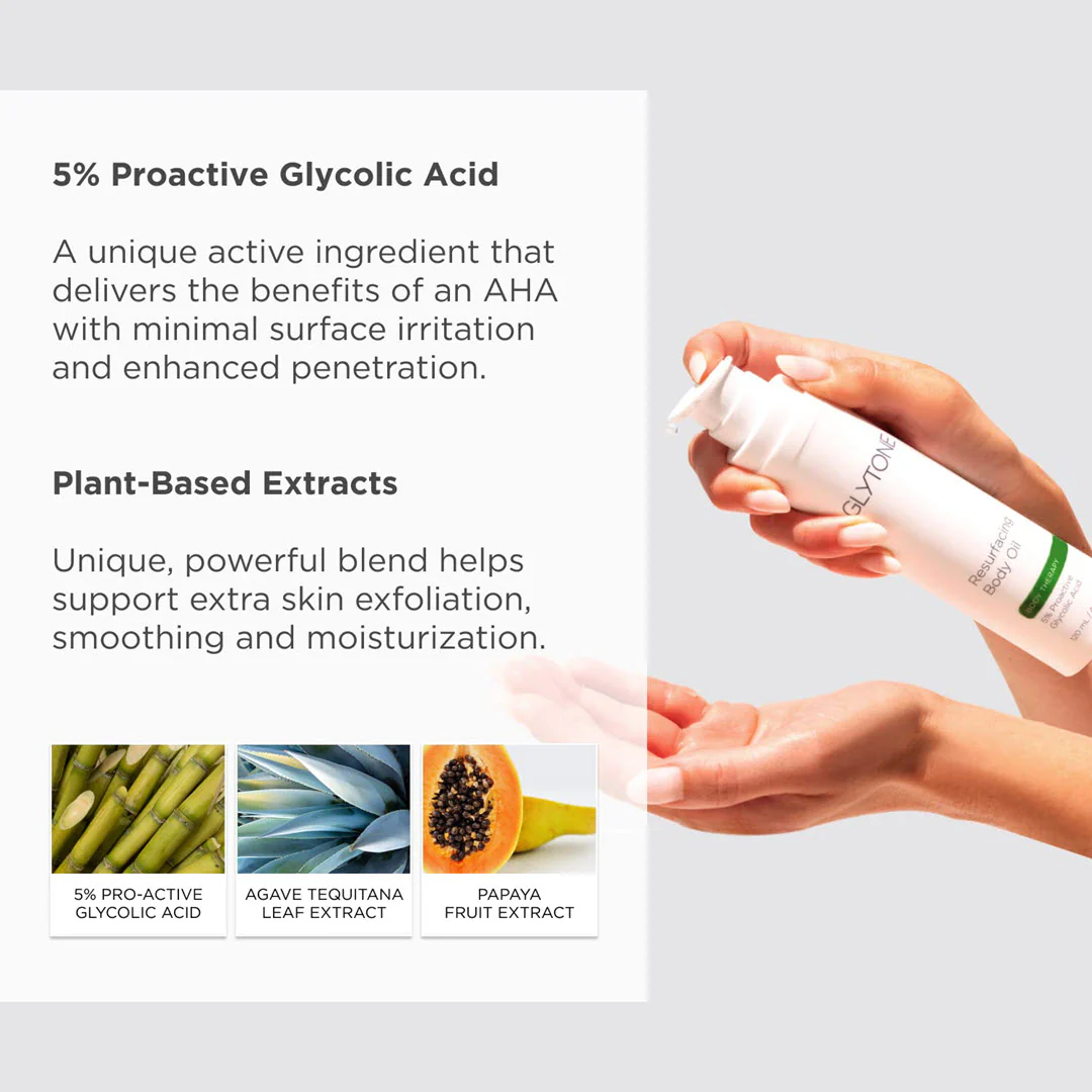 Glytone® Resurfacing Body Oil 120ml - Image 3
