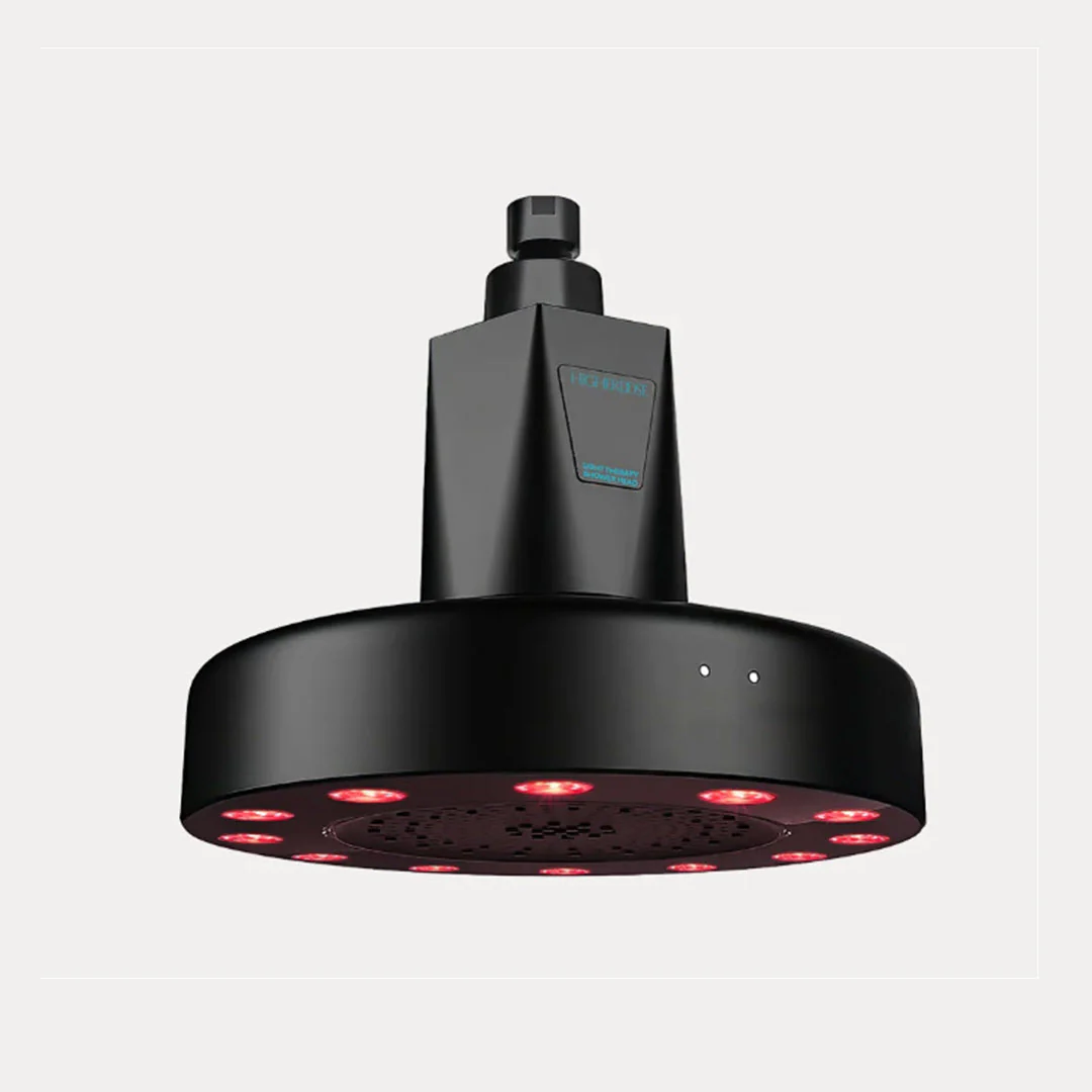 HigherDose® Red Light Showerhead Filter - Matte Black