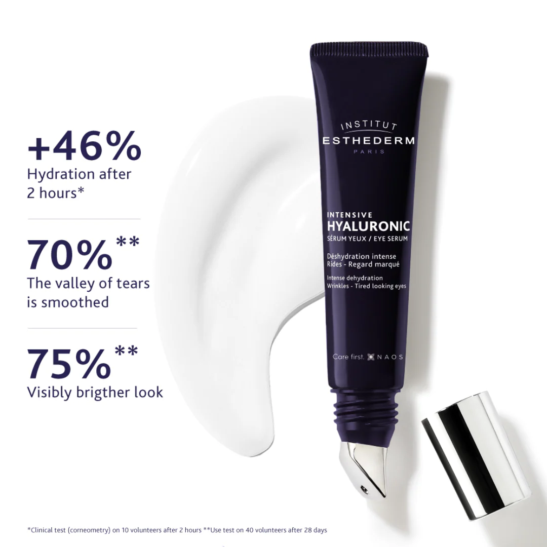 Institut Esthederm® Intensive Hyaluronic Eye Contour Serum 0.5 oz - Image 2