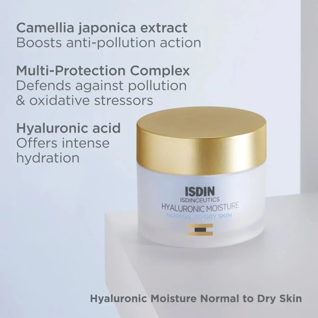 ISDIN® ISDINCEUTICS Hyaluronic Moisture Normal to Dry Skin 50g - Image 6