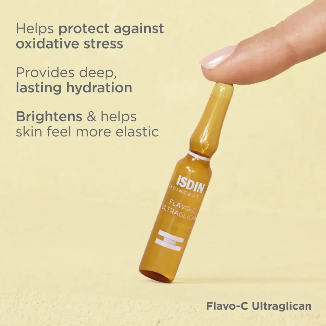 ISDIN® ISDINCEUTICS Flavo-C Ultraglican 10 Ampoules - Image 6