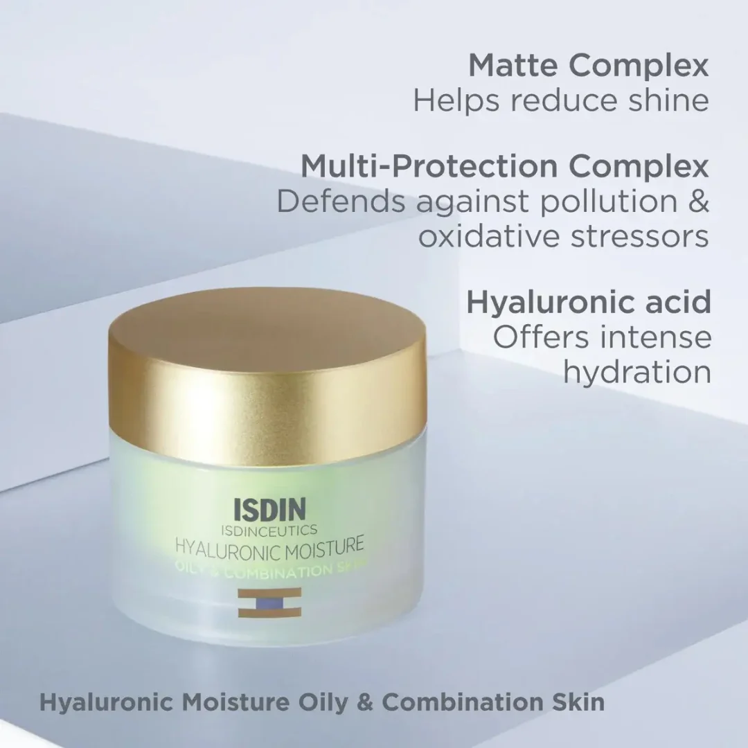 ISDIN® ISDINCEUTICS Hyaluronic Moisture Oily & Combination Skin 50g - Image 2