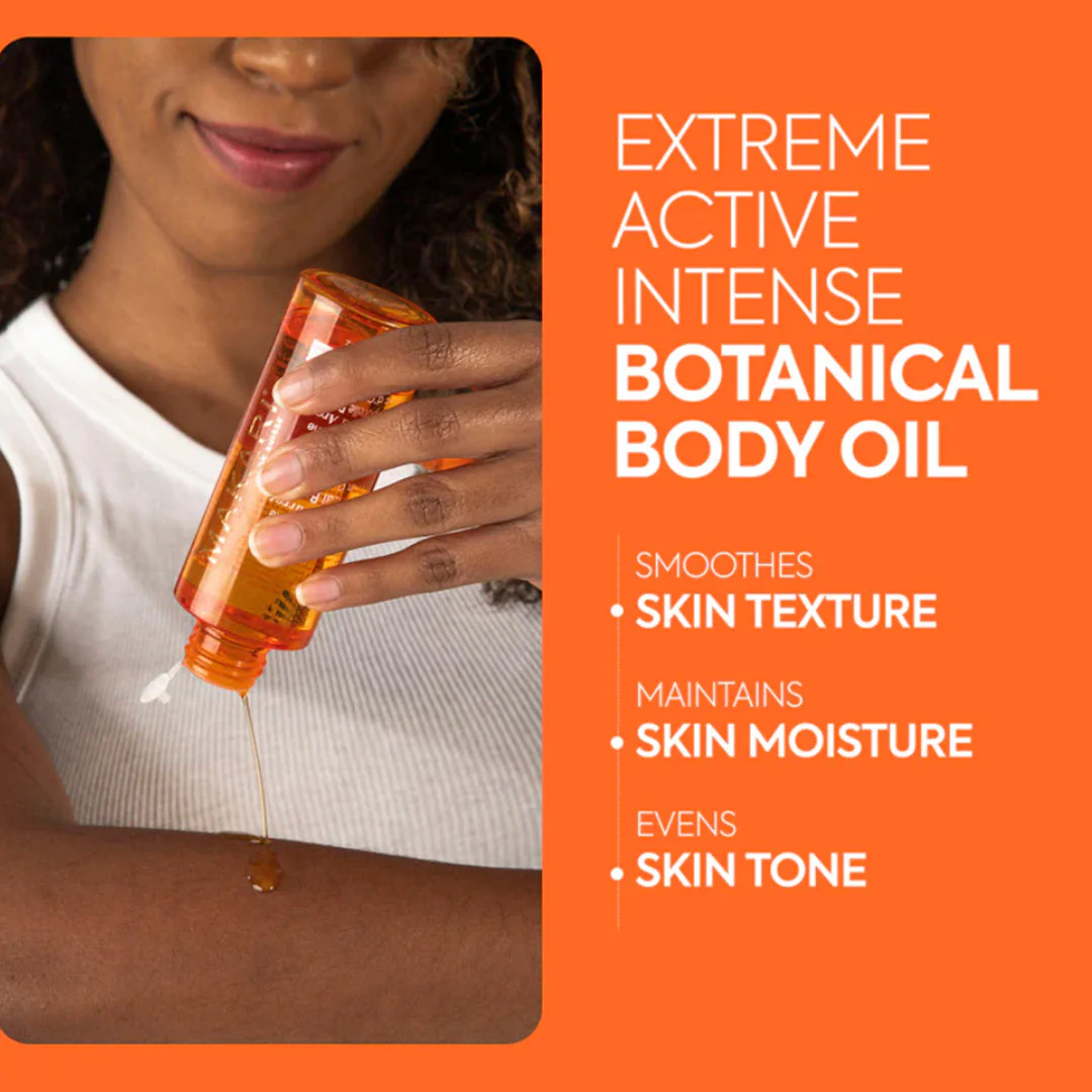 MAKARI® Extreme Active Intense Argan & Carrot Botanical Body Oil 4.23 fl oz - Image 4