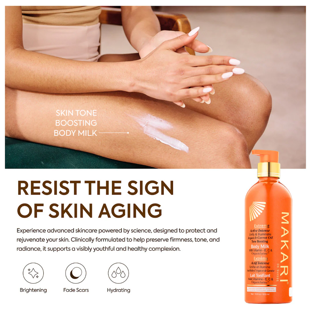 MAKARI® Extreme Argan & Carrot Tone Boosting Body Lotion 16.8 fl oz - Image 4