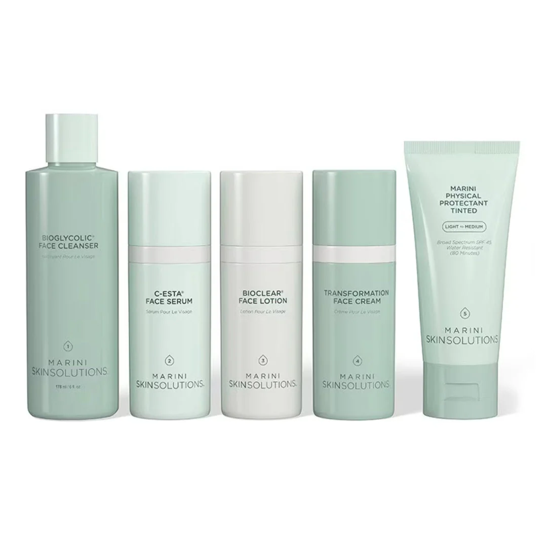 Marini SkinSolutions® Skin Care Management System - Normal/Combination Skin with SPF 45 5-Piece Set - Image 2