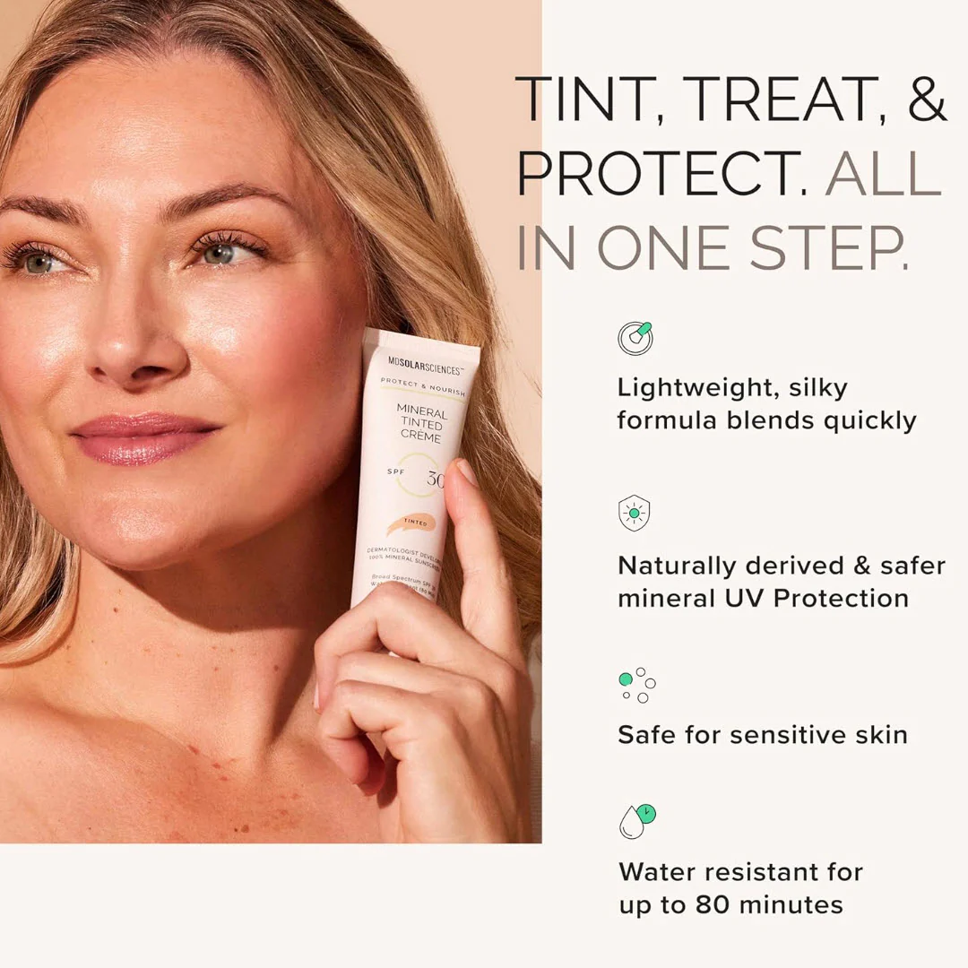 MDSolarSciences® Mineral Tinted Crème SPF 30 Sunscreen 1.7 oz / 50 ml - Image 3