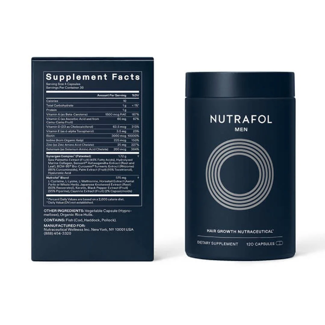 Nutrafol® Men's Hair Growth Nutraceutical - 1-Month Supply - Image 5