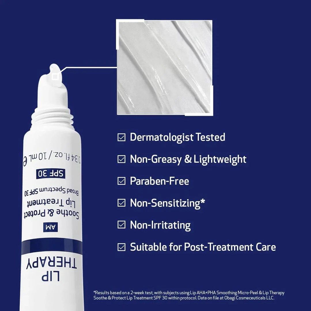 Obagi® Lip Therapy Soothe & Protect Lip Treatment SPF 30 0.34 fl oz / 10ml - Image 3