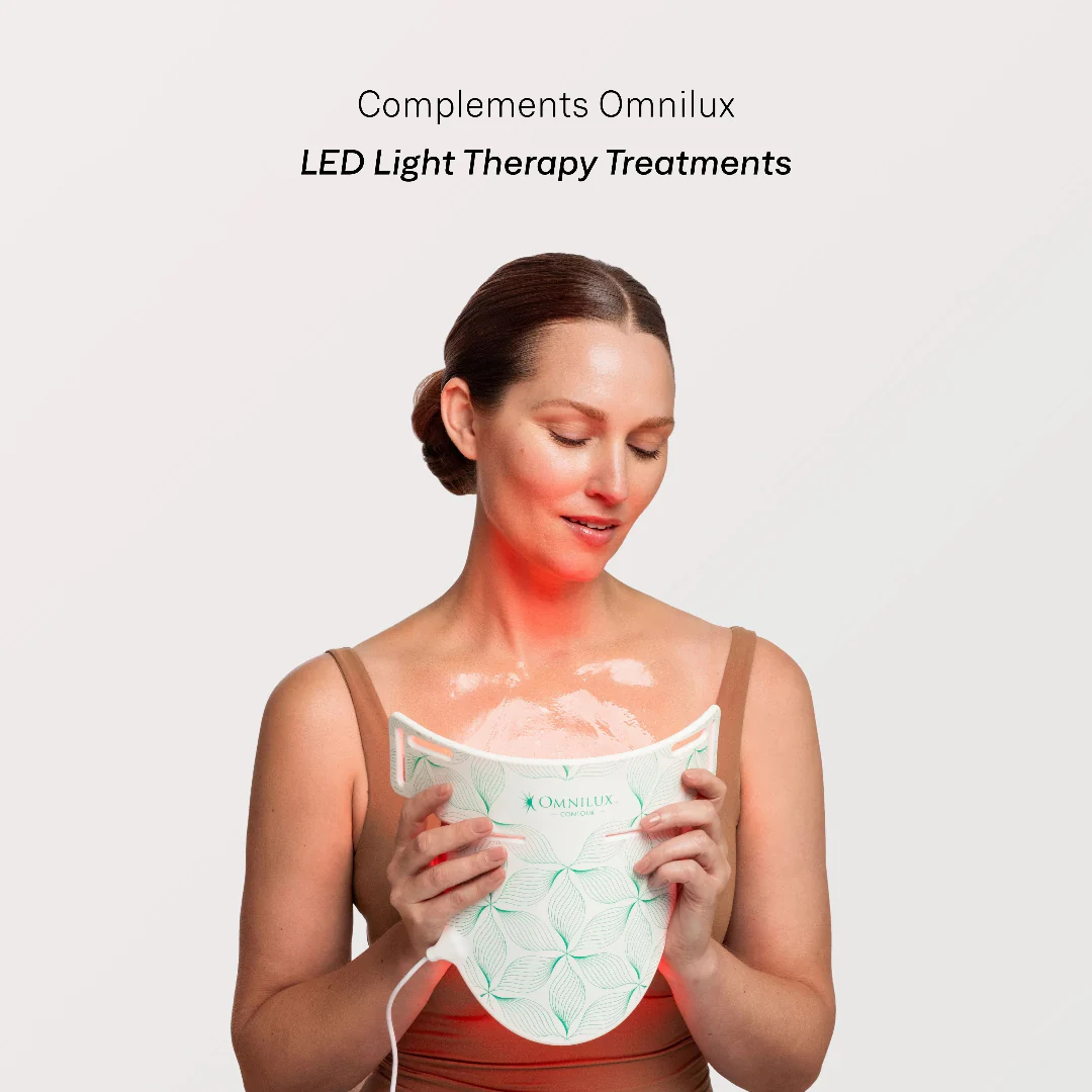 Omnilux® Hydrogel Décolleté Mask 3pk (3 Single-use treatments) - Image 3