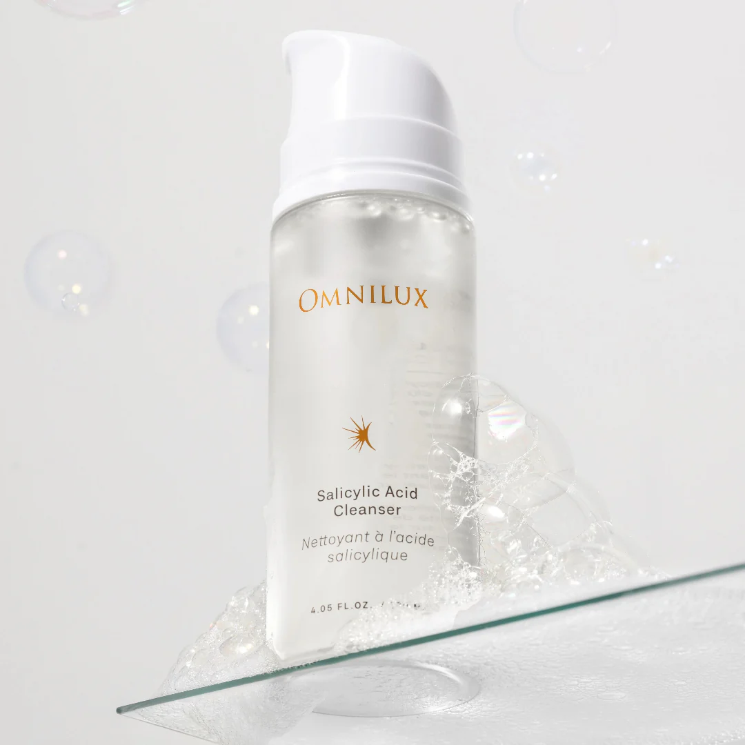 Omnilux® Salicylic Acid Cleanser 4.05 Fl oz - Image 3