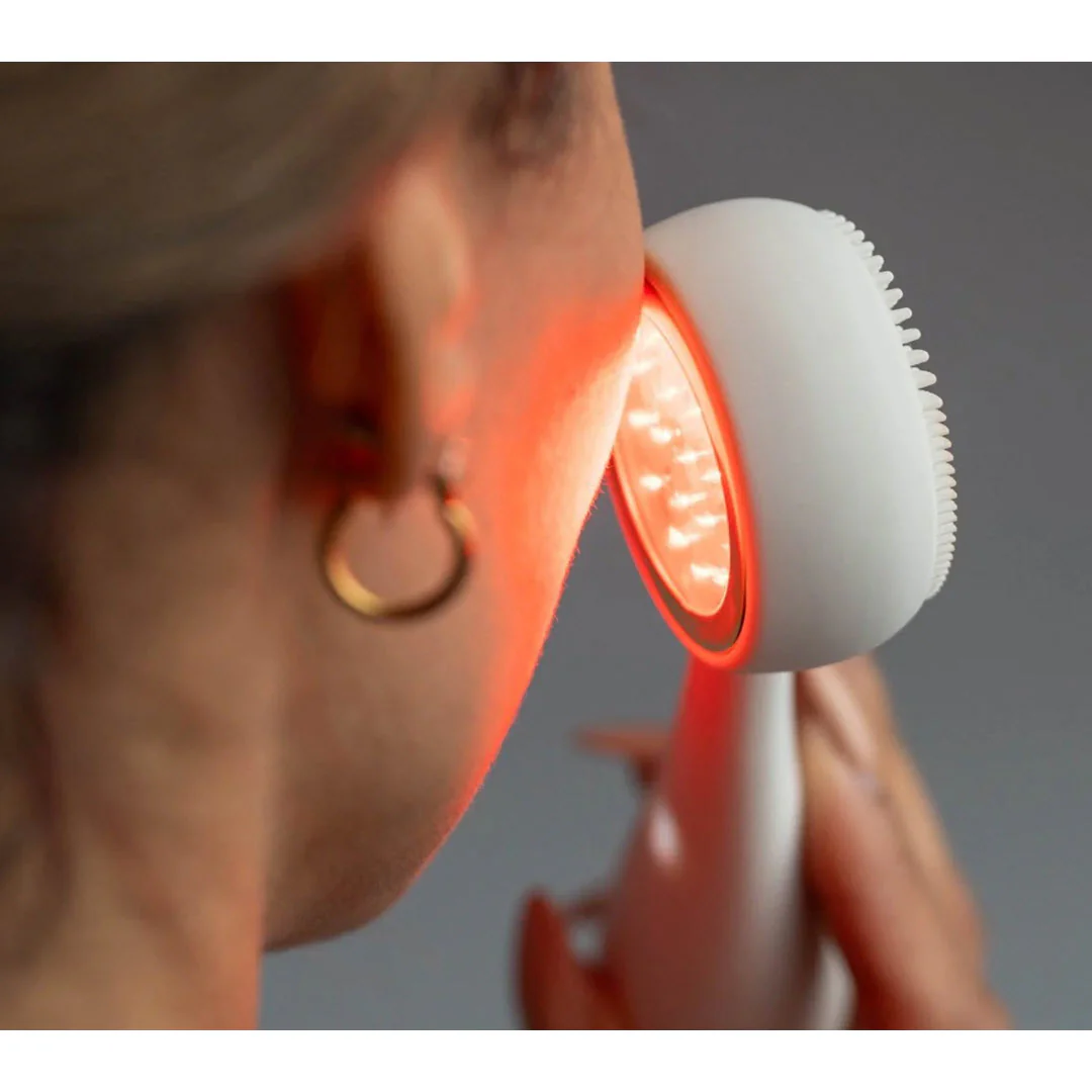 PMD® Clean Redvolution Smart Facial Red Light Cleansing Device - Cream - Image 5