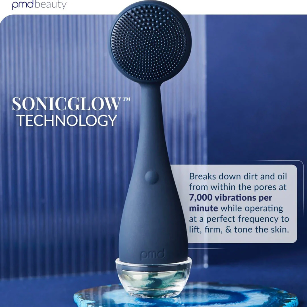 PMD® Clean Smart Facial Cleansing Device - Navy - Image 2