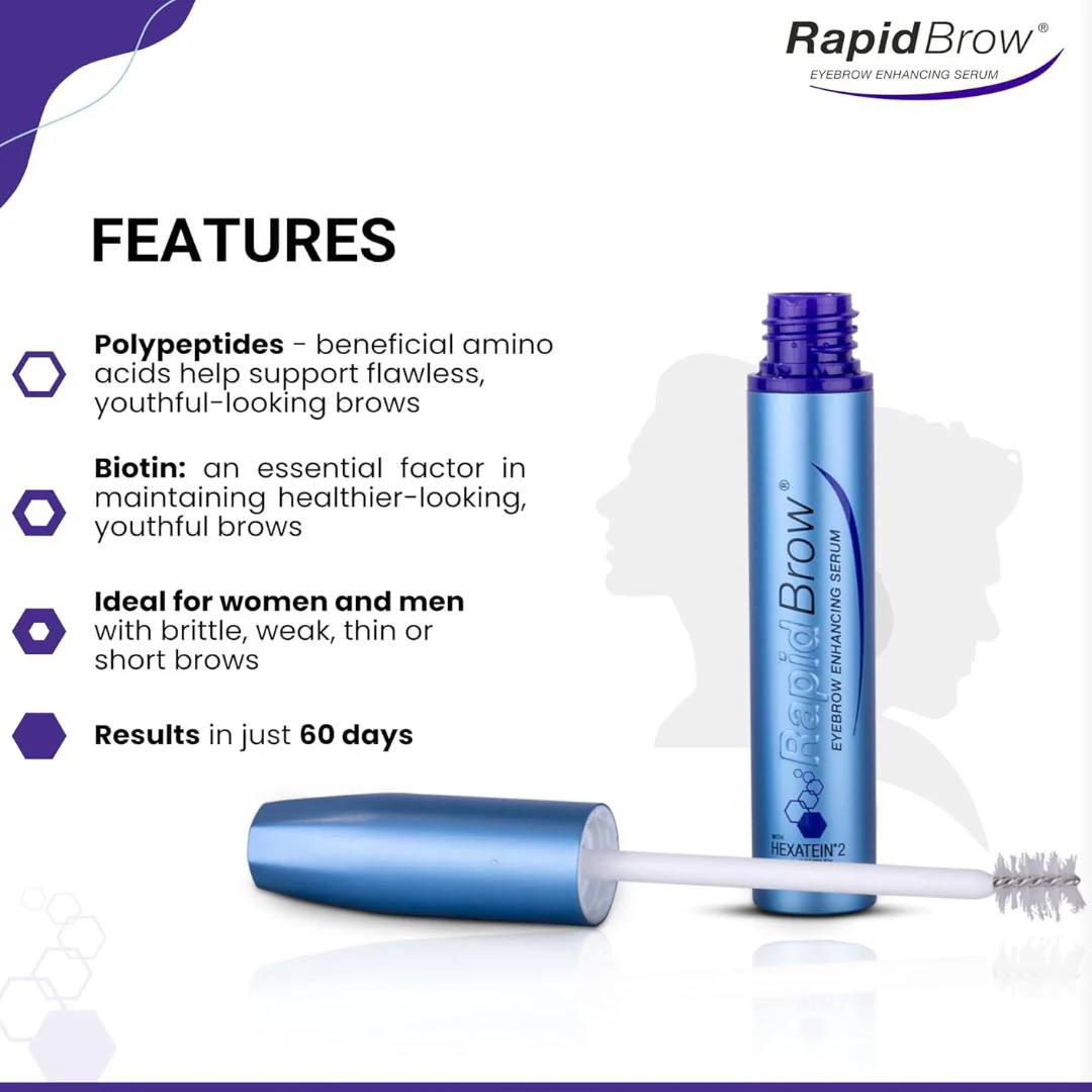 RapidLash® RapidBrow® Eyebrow Enhancing Serum 3ml - Image 3