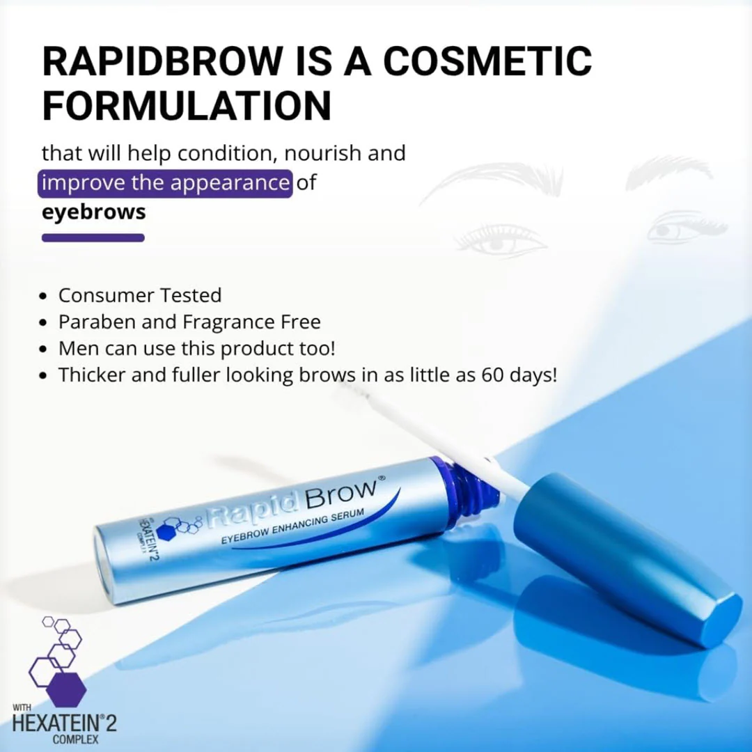 RapidLash® RapidBrow® Eyebrow Enhancing Serum 3ml - Image 4