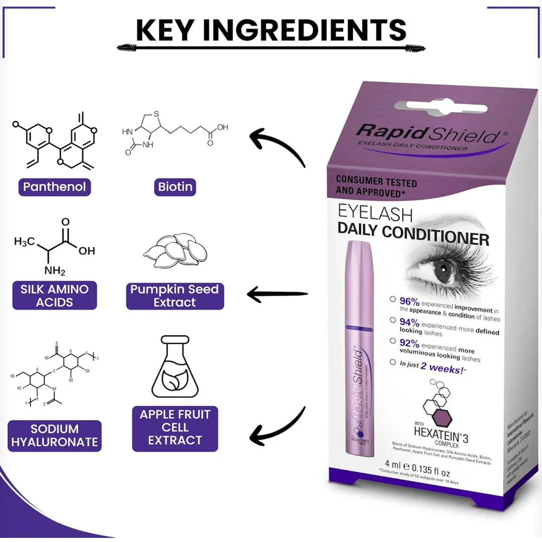 RapidLash® RapidShield® Eyelash Daily Conditioner 4ml - Image 3