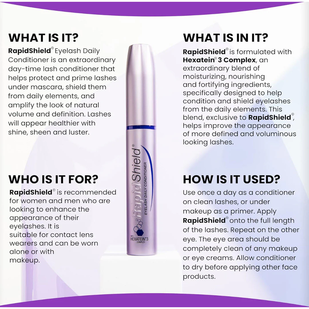 RapidLash® RapidShield® Eyelash Daily Conditioner 4ml - Image 5