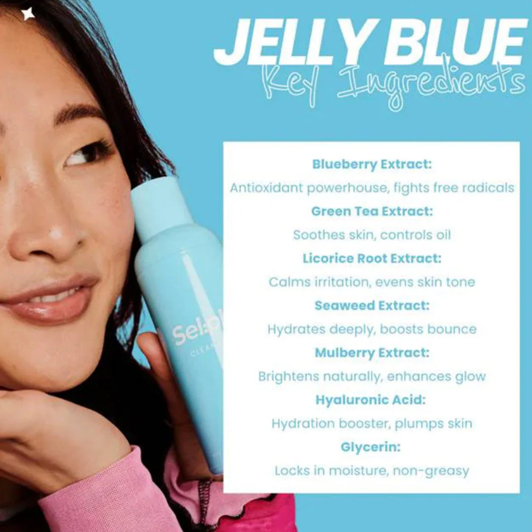 SelpH® Jelly Blue Superfood Cleanser 4.4 fl oz - Image 4