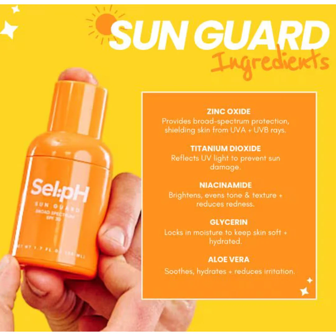 SelpH® Sun Guard SPF 30 Broad Spectrum Mineral Sunscreen 1.7 fl oz - Image 2