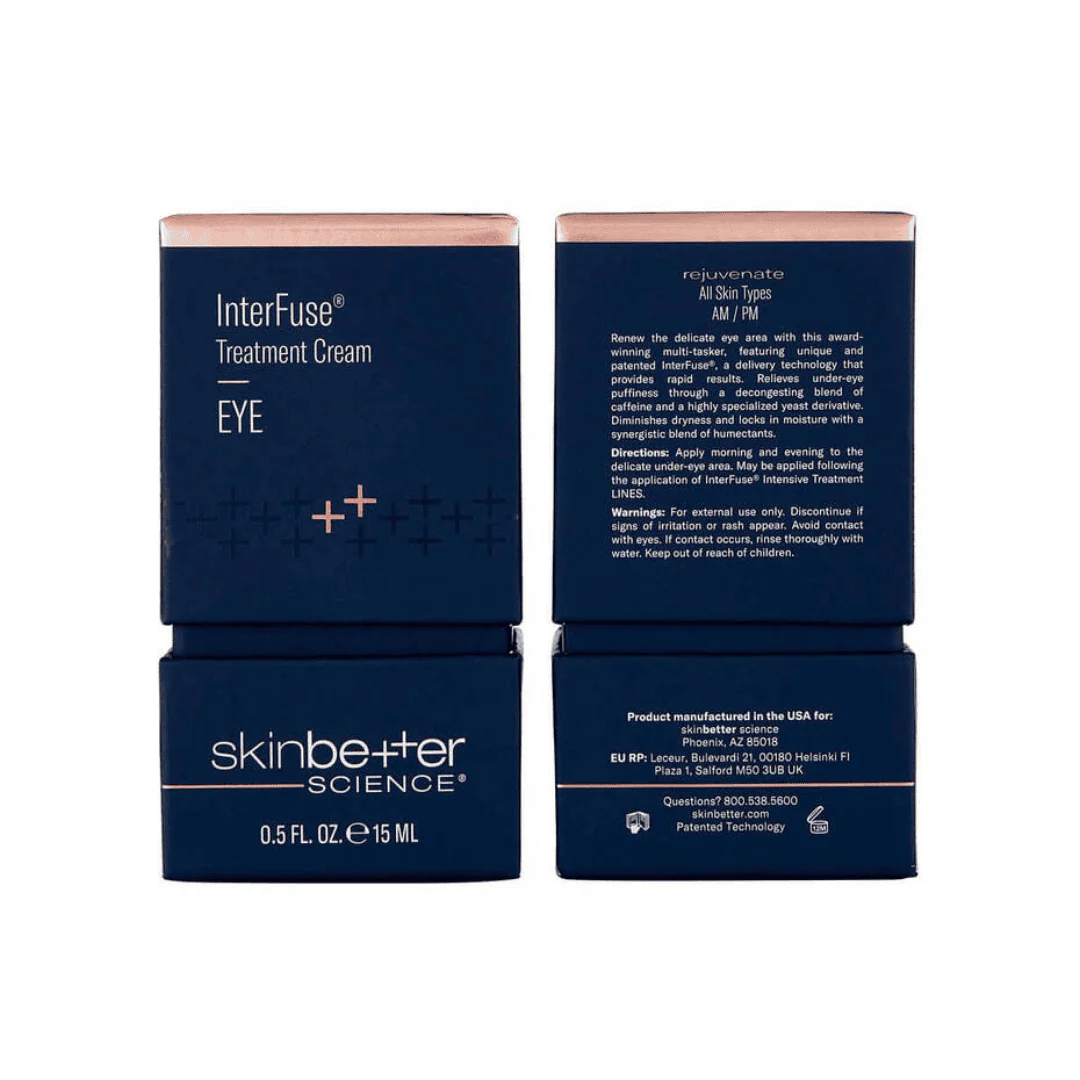 Skinbetter Science® InterFuse® Treatment Cream EYE 0.5 fl oz (15 ml) - Image 2