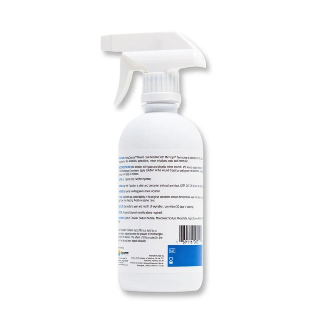 Sonoma Pharmaceuticals® HydroCleanse Wound Care Solution 16.9 oz - Image 2