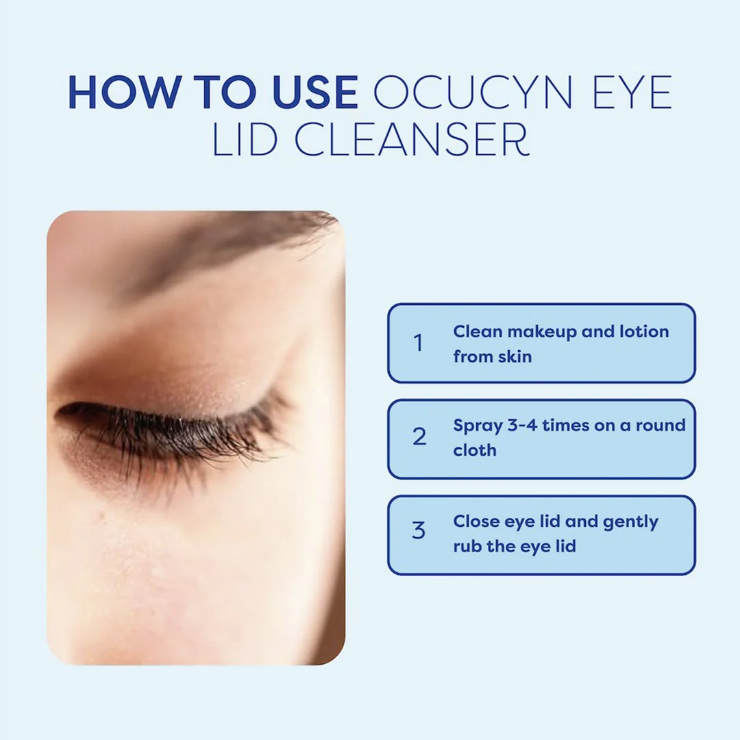 Sonoma Pharmaceuticals® Ocucyn Eyelid & Eyelash Cleanser 2.0 fl oz - Image 2