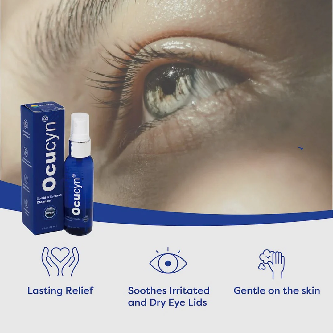 Sonoma Pharmaceuticals® Ocucyn Eyelid & Eyelash Cleanser 2.0 fl oz - Image 4