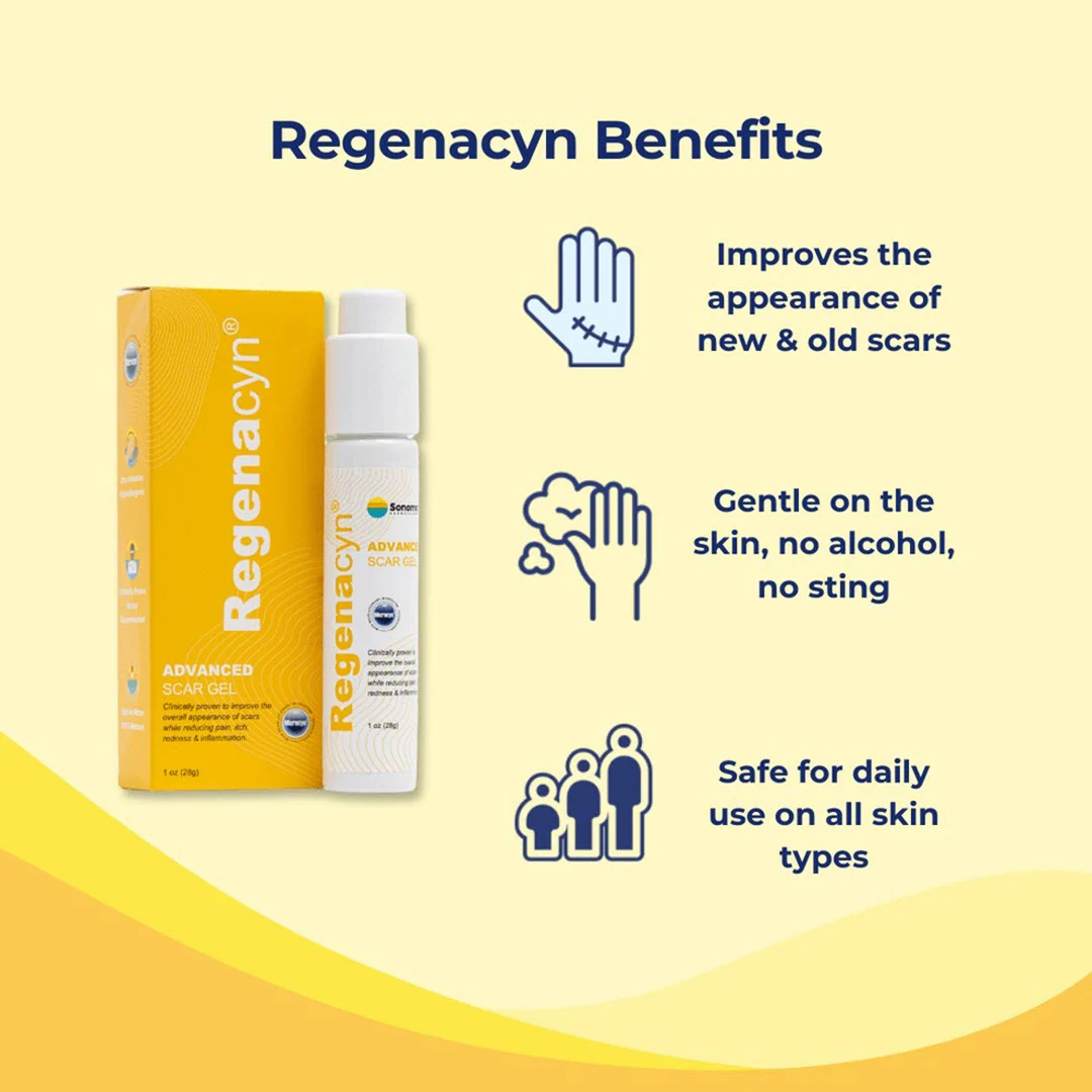 Sonoma Pharmaceuticals® Regenacyn Advanced Scar Gel 1oz - Image 2