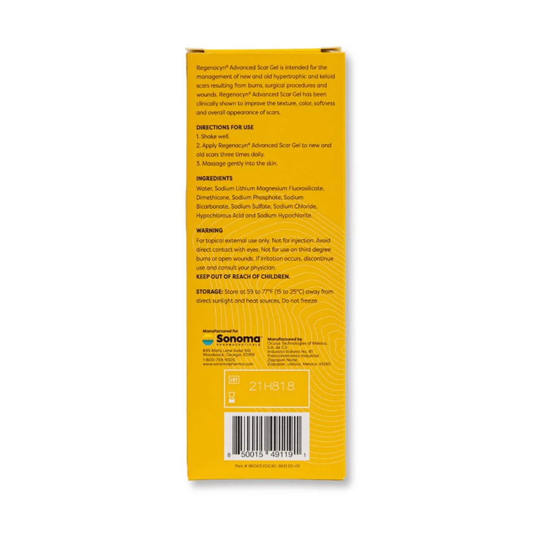 Sonoma Pharmaceuticals® Regenacyn Advanced Scar Gel 1oz - Image 4