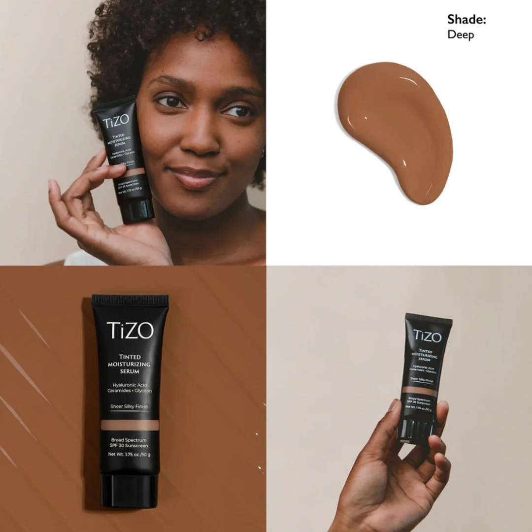 TiZO® Tinted Moisturizing Serum SPF 30 Sunscreen - Deep 1.75 oz - Image 2