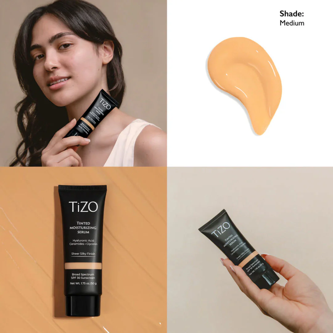 TiZO® Tinted Moisturizing Serum SPF 30 Sunscreen - Medium 1.75 oz - Image 2
