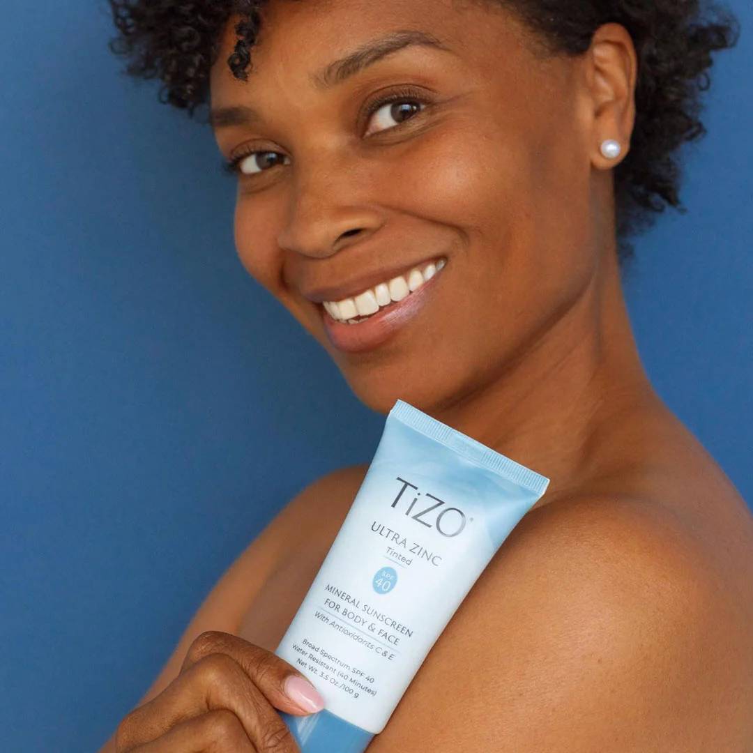 TiZO® Ultra Zinc Mineral Sunscreen For Body & Face SPF 40 - Tinted 3.5 fl oz - Image 3