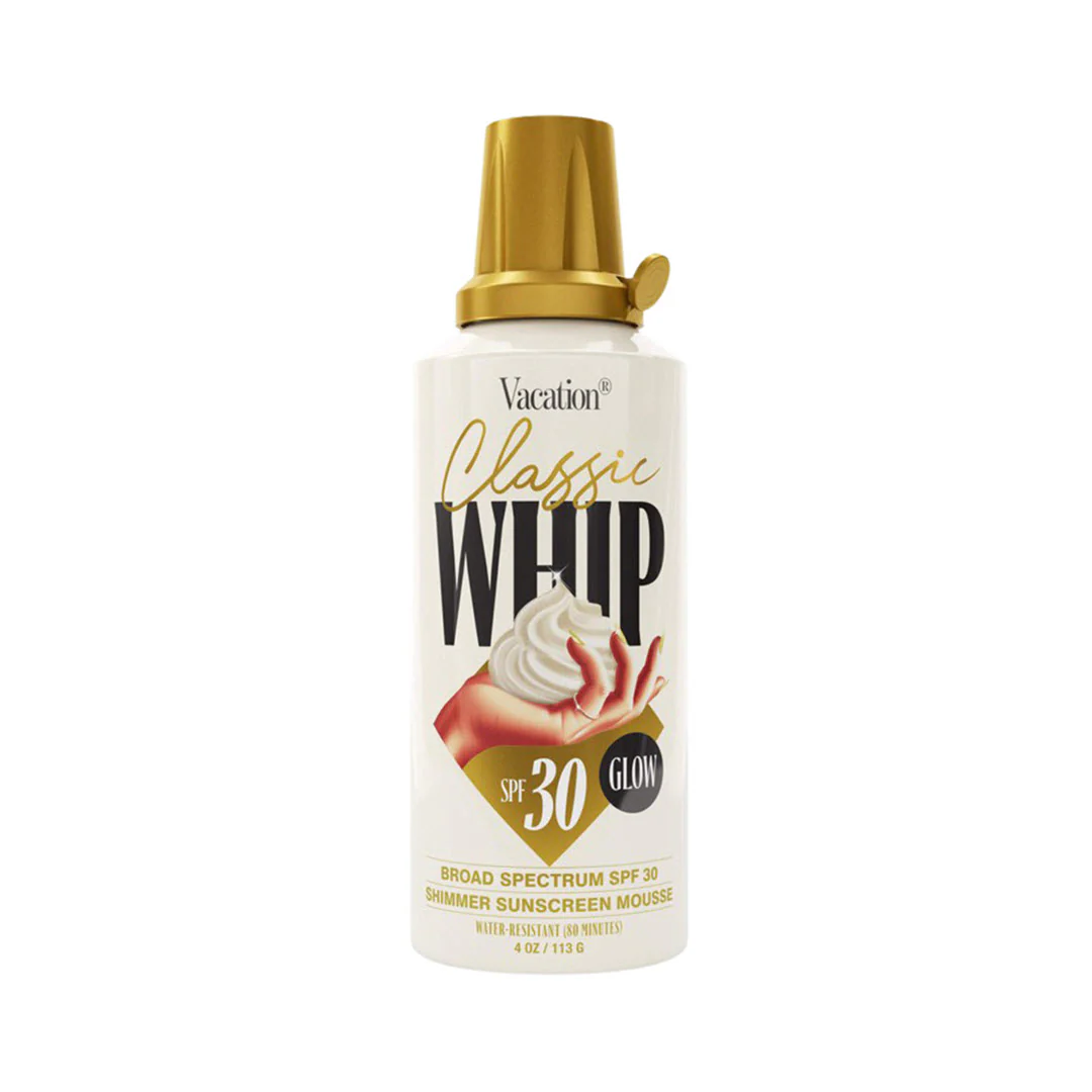 Vacation® Classic Whip Glow SPF 30 Shimmer Sunscreen 4 oz / 113 g
