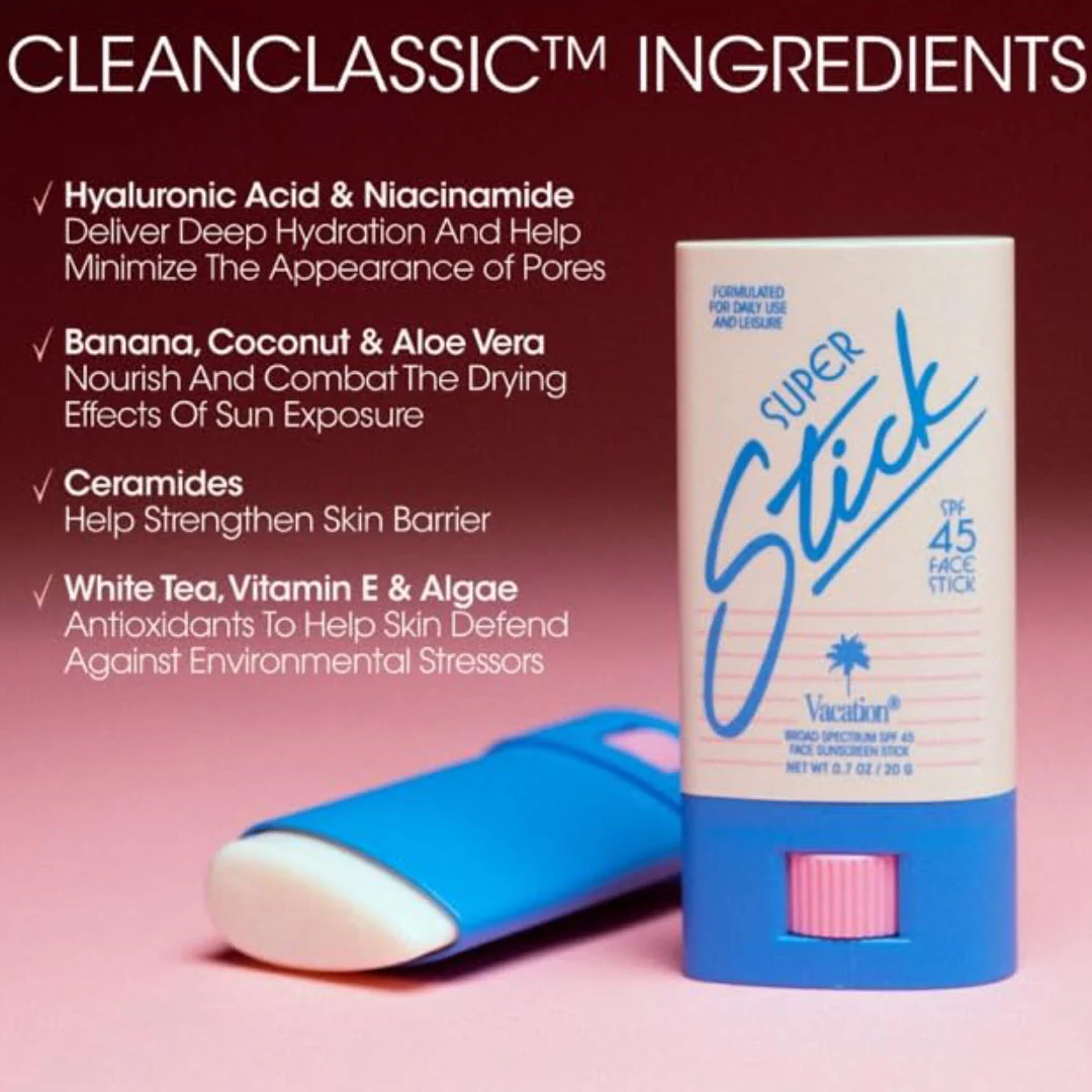Vacation® Super Stick SPF 45 Sunscreen 0.7 oz / 20g - Image 4