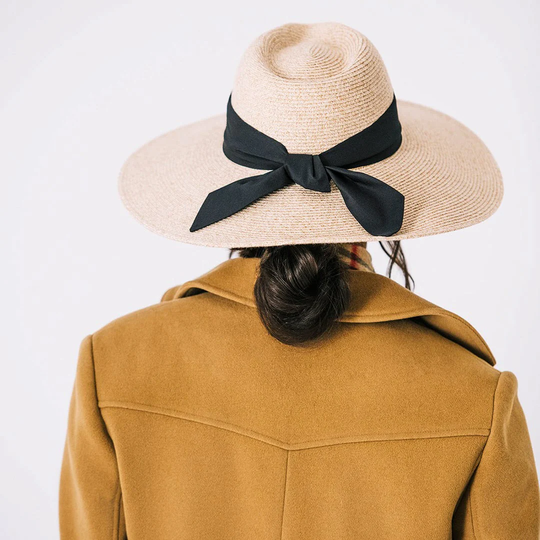 Wallaroo Hat Company® Elise Sun Hat - White Beige M (58cm) - Image 6