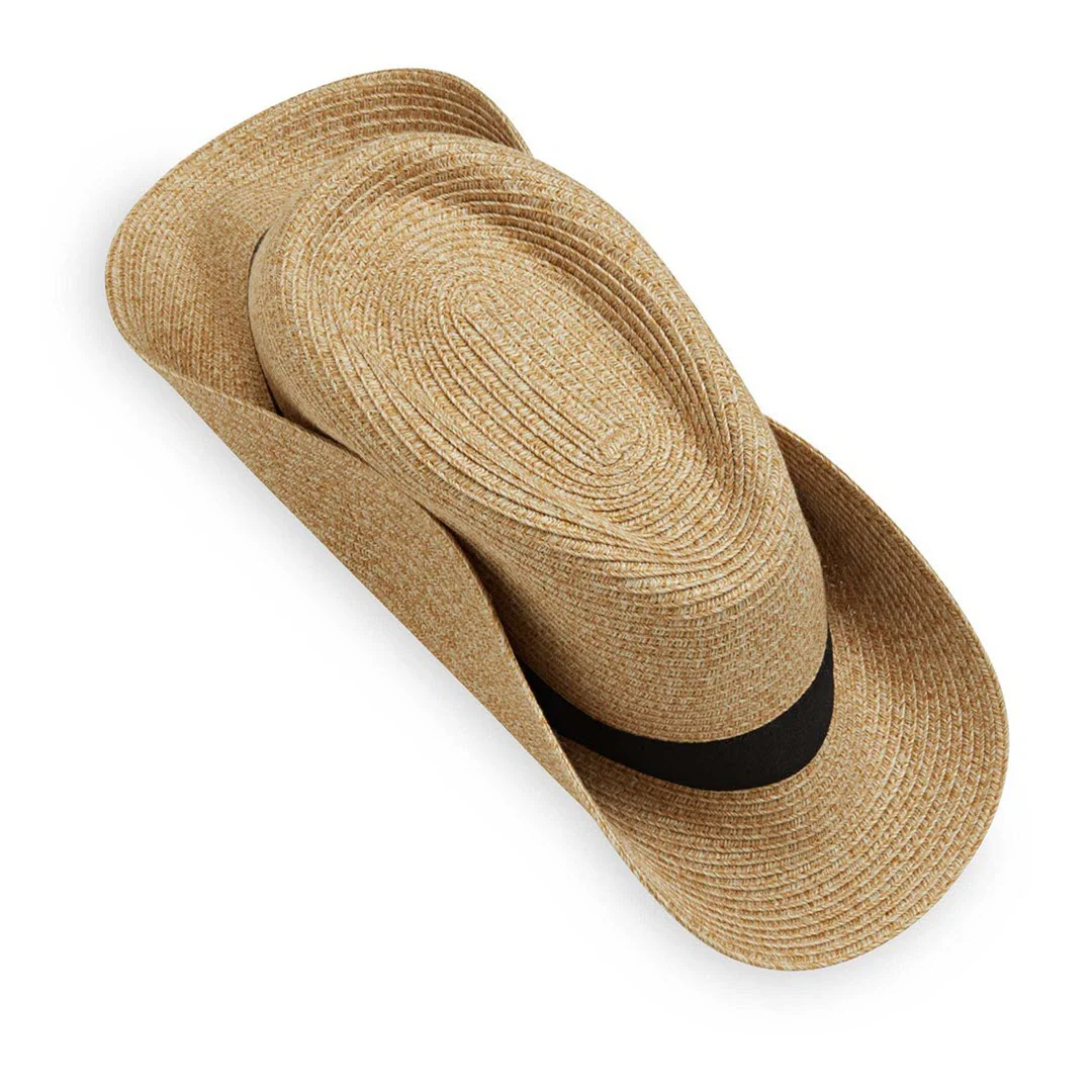 Wallaroo Hat Company® Palm Beach Hat - Beige M/L (59cm) - Image 4