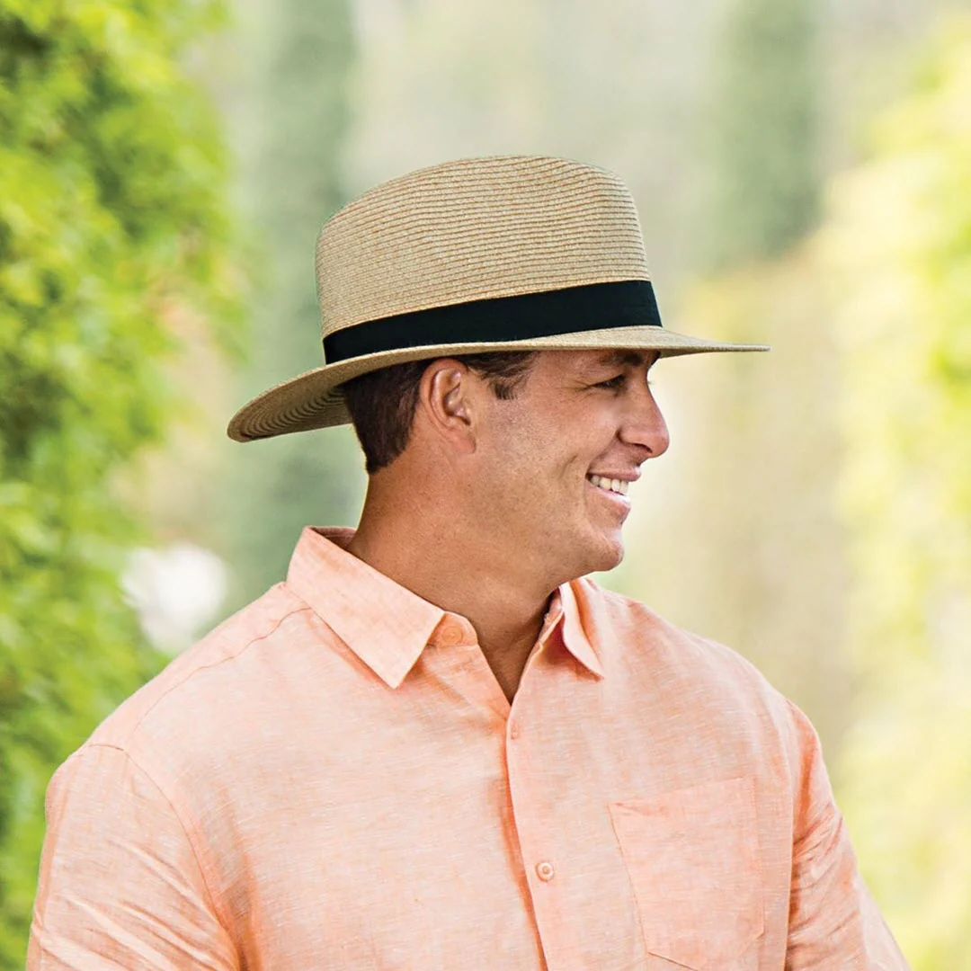 Wallaroo Hat Company® Palm Beach Hat - Beige M/L (59cm) - Image 5